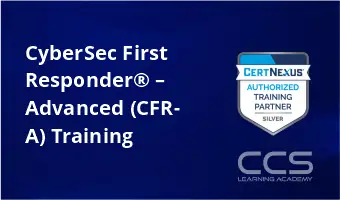 CyberSec First Responder – Advanced (CFR-A) Training